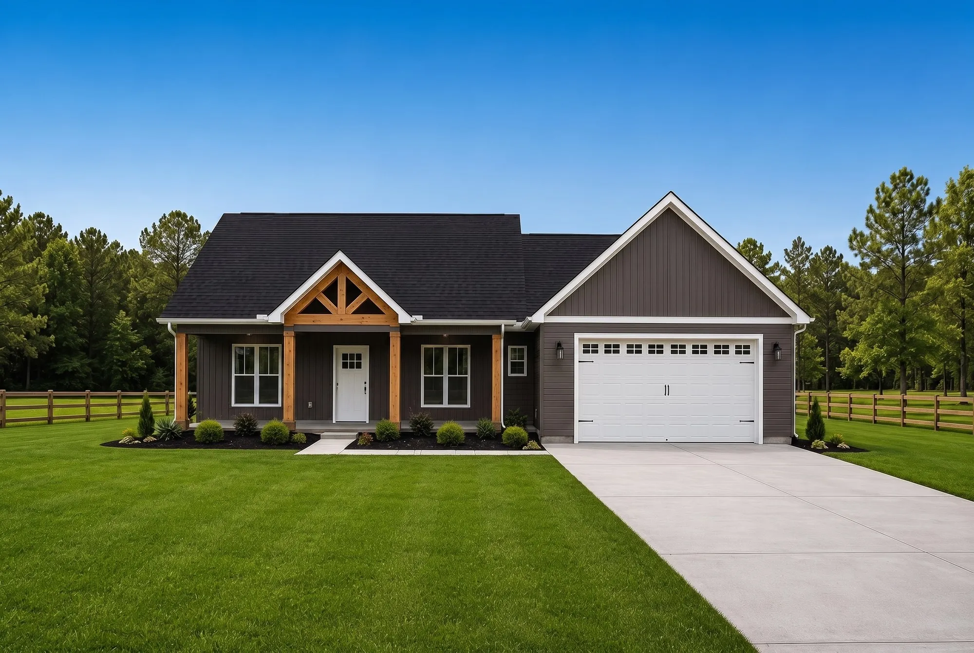 Artist rendering of the Homesite 4 plan in Espresso