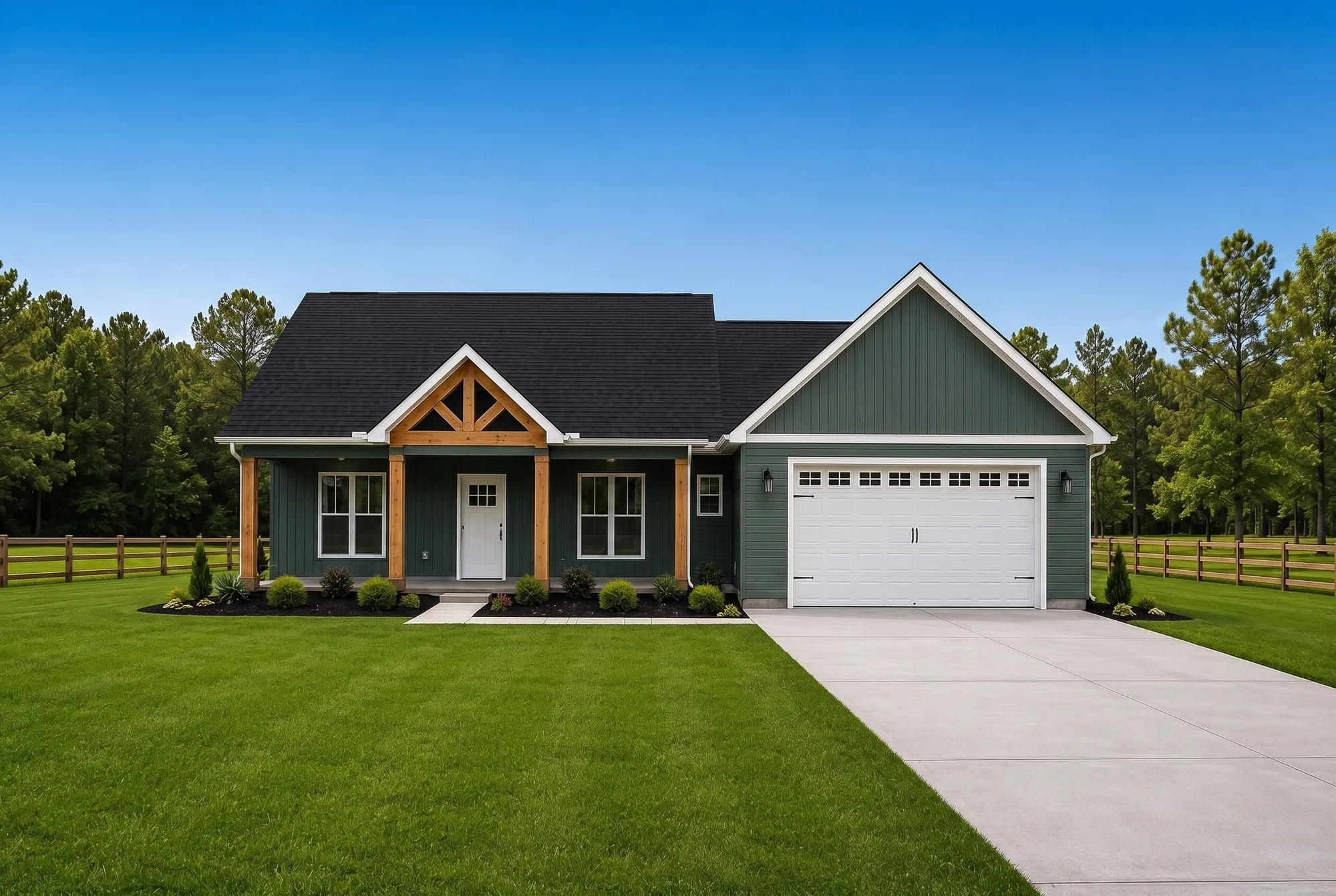 Artist rendering of the Homesite 4 plan in Hunter Green